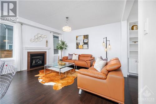 53 Summitview Drive, Ottawa, ON - Indoor Photo Showing Living Room With Fireplace