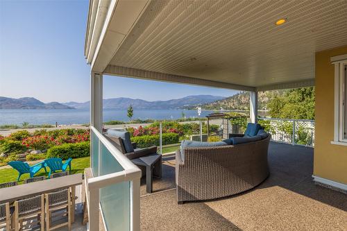 4244 Beach Avenue, Peachland, BC - Outdoor With Body Of Water With Deck Patio Veranda With View With Exterior