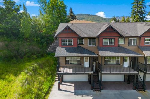 4-1596 Okanagan Avenue, Salmon Arm, BC - Outdoor With Deck Patio Veranda With Facade