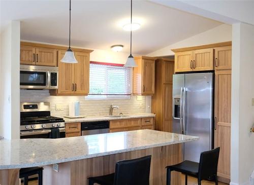 1 Briarwood Crescent, Hamilton, ON - Indoor Photo Showing Kitchen With Upgraded Kitchen