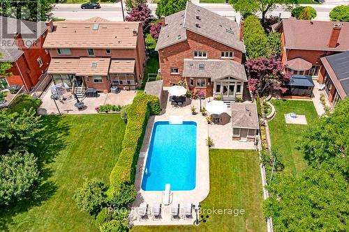1652 Carolyn Road, Mississauga, ON - Outdoor With In Ground Pool With Deck Patio Veranda