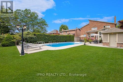 1652 Carolyn Road, Mississauga (East Credit), ON - Outdoor With In Ground Pool With Backyard