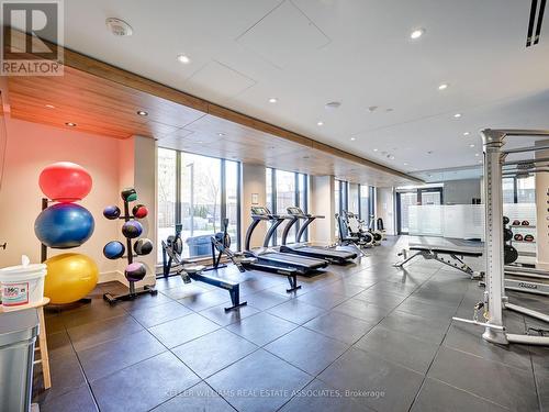 319 - 21 Park Street E, Mississauga, ON - Indoor Photo Showing Gym Room