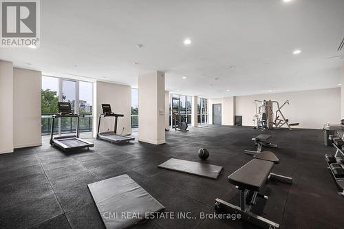 807 - 128 King Street, Waterloo, ON - Indoor Photo Showing Gym Room