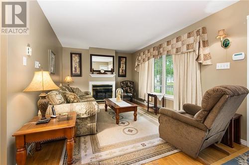 80 Rockmaple Dr, Moncton, NB - Indoor Photo Showing Living Room With Fireplace