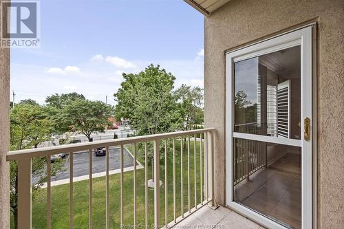 5000 Wyandotte Street East Unit# 309, Windsor, ON - Outdoor With Balcony With Exterior