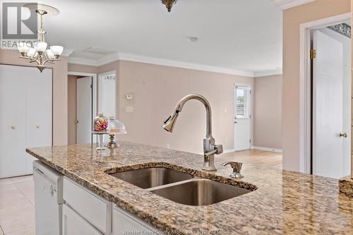 5000 Wyandotte Street East Unit# 309, Windsor, ON - Indoor Photo Showing Kitchen With Double Sink