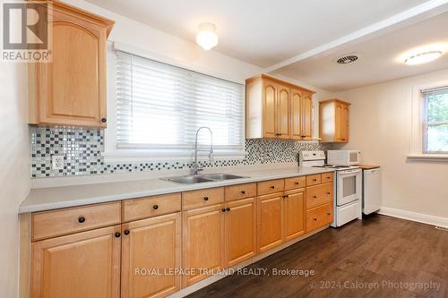 44 Bond Street, London, ON - Indoor Photo Showing Kitchen With Double Sink