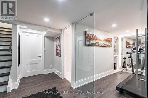 123 Dewitt Road, Hamilton, ON - Indoor Photo Showing Gym Room