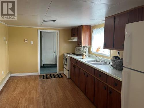 158 East Point Road, Catalina, NL - Indoor Photo Showing Kitchen With Double Sink