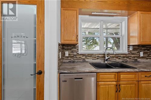 388 Skyline Avenue, Miramichi, NB - Indoor Photo Showing Kitchen With Double Sink