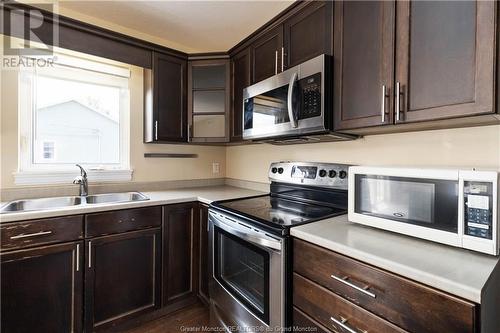 4 Janick Crt, Moncton, NB - Indoor Photo Showing Kitchen With Double Sink