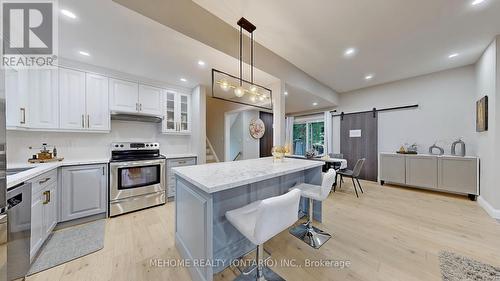 42 Karen Road, Toronto, ON - Indoor Photo Showing Kitchen With Upgraded Kitchen