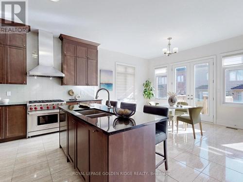 51 Red Giant Street, Richmond Hill (Observatory), ON - Indoor Photo Showing Kitchen With Double Sink