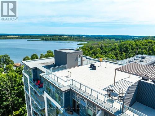 1010 - 58 Lakeside Terrace, Barrie, ON - Outdoor With Body Of Water With Deck Patio Veranda With View
