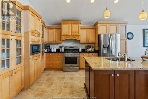 231 County Rd 34, Cottam, ON - Indoor Photo Showing Kitchen With Double Sink