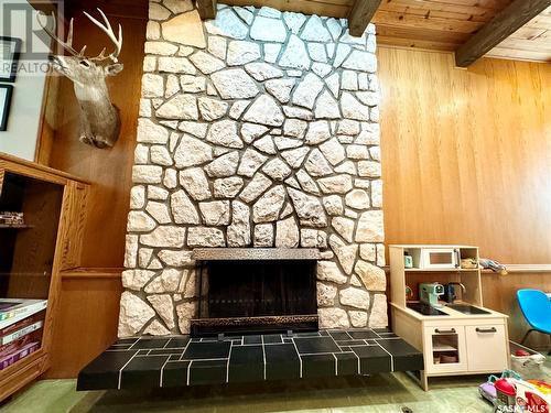 10008 5Th Avenue, North Battleford, SK - Indoor With Fireplace
