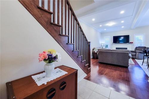 43 Sonoma Valley Crescent, Hamilton, ON - Indoor Photo Showing Other Room With Fireplace