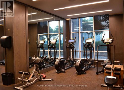 3602 - 7 Mabelle Avenue, Toronto, ON - Indoor Photo Showing Gym Room