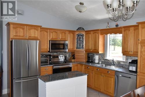 62 Murray Road, Saint-Antoine, NB - Indoor Photo Showing Kitchen With Double Sink