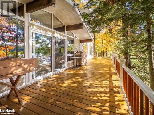 Welcome to 399 Horseshoe Lake - 399 Horseshoe Lake, Seguin, ON - Outdoor With Deck Patio Veranda With Exterior