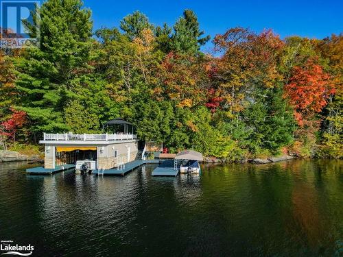 Boat house - 399 Horseshoe Lake, Seguin, ON - Outdoor With Body Of Water