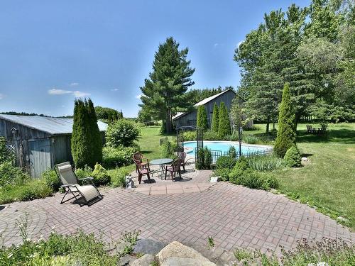 Patio - 349 5E Rang, Saint-Bernard-De-Michaudville, QC - Outdoor