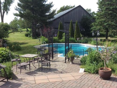 Pool - 349 5E Rang, Saint-Bernard-De-Michaudville, QC - Outdoor With In Ground Pool