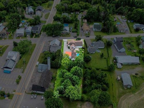 Aerial photo - 740 Ch. St-Jean, Sainte-Marie-Salomé, QC - Outdoor With View