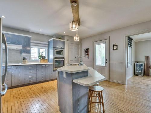 Kitchen - 740 Ch. St-Jean, Sainte-Marie-Salomé, QC - Indoor Photo Showing Kitchen With Upgraded Kitchen