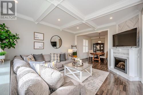 7 Newbrook Street, Brant (Paris), ON - Indoor Photo Showing Living Room With Fireplace