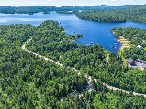 Aerial photo - 19 Ch. Lamarche, Saint-Michel-Des-Saints, QC - Outdoor With Body Of Water With View