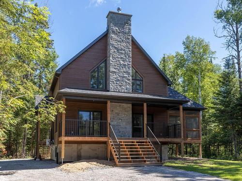 Frontage - 19 Ch. Lamarche, Saint-Michel-Des-Saints, QC - Outdoor With Deck Patio Veranda With Facade