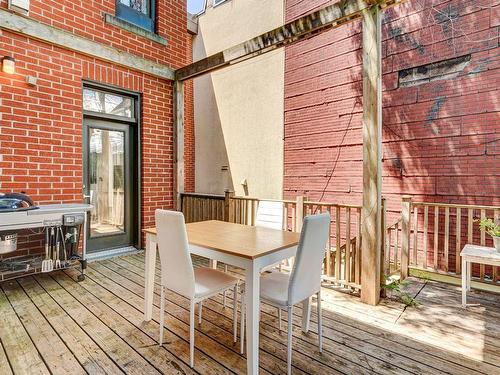 Patio - 3639  - 3641 Rue Drolet, Montréal (Le Plateau-Mont-Royal), QC - Outdoor With Deck Patio Veranda With Exterior