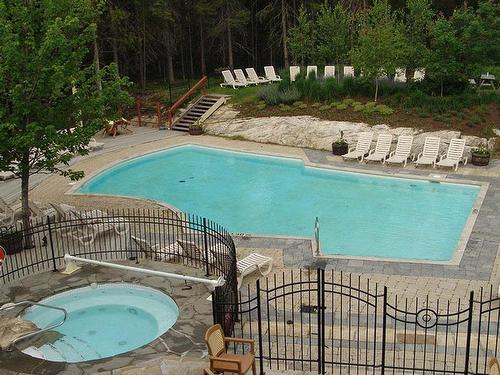 Piscine - 5-205 Ch. Des Quatre-Sommets, Mont-Tremblant, QC - Outdoor With In Ground Pool With Backyard