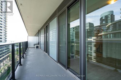 803 - 70 Annie Craig Drive, Toronto, ON - Outdoor With Balcony With Exterior