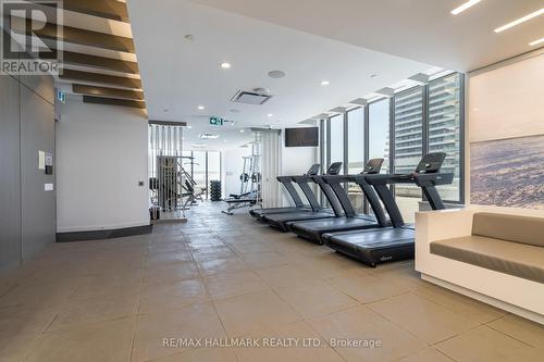 803 - 70 Annie Craig Drive, Toronto, ON - Indoor Photo Showing Gym Room