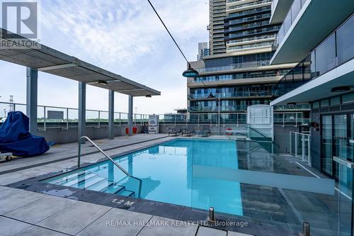 803 - 70 Annie Craig Drive, Toronto, ON - Outdoor With In Ground Pool