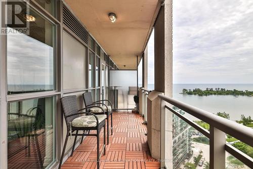 1904 - 3 Marine Parade Drive, Toronto, ON - Outdoor With Body Of Water With Balcony With Exterior