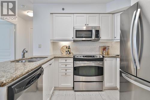 1904 - 3 Marine Parade Drive, Toronto, ON - Indoor Photo Showing Kitchen With Double Sink With Upgraded Kitchen