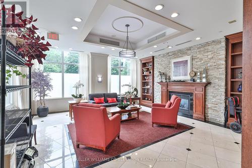 1904 - 3 Marine Parade Drive, Toronto, ON - Indoor With Fireplace
