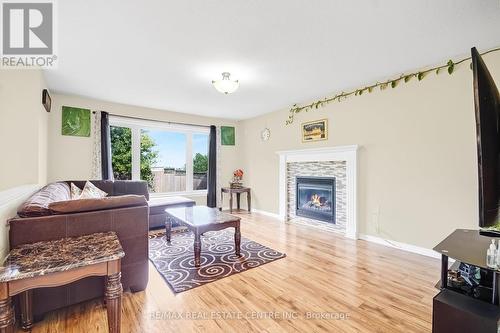 439 Champlain Avenue, Woodstock, ON - Indoor Photo Showing Living Room With Fireplace