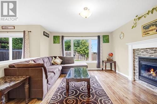 439 Champlain Avenue, Woodstock, ON - Indoor Photo Showing Living Room With Fireplace