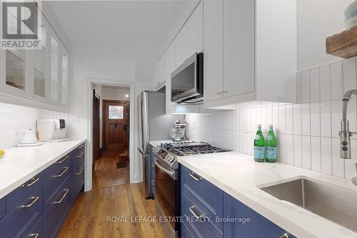 52 Eastwood Road, Toronto, ON - Indoor Photo Showing Kitchen With Upgraded Kitchen