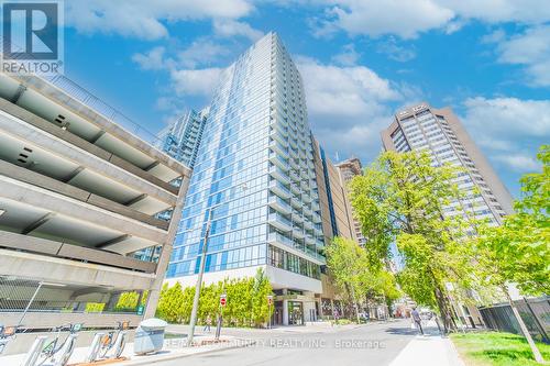 1210 - 210 Simcoe Street E, Toronto (Bay Street Corridor), ON - Outdoor With Balcony With Facade