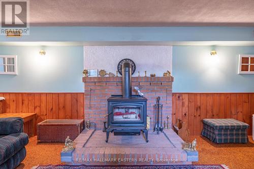 8050 County Rd 45 Road, Alnwick/Haldimand, ON - Indoor Photo Showing Other Room With Fireplace