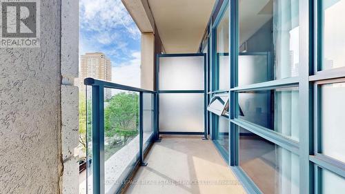 301 - 181 Wynford Drive, Toronto, ON - Outdoor With Balcony With Exterior