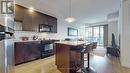301 - 181 Wynford Drive, Toronto, ON  - Indoor Photo Showing Kitchen With Upgraded Kitchen 