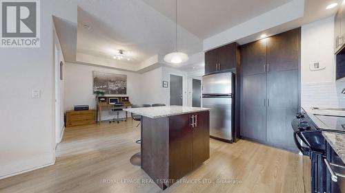 301 - 181 Wynford Drive, Toronto, ON - Indoor Photo Showing Kitchen With Upgraded Kitchen