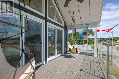 163 Maud Street, Central Elgin (Port Stanley), ON - Outdoor With Balcony With Exterior